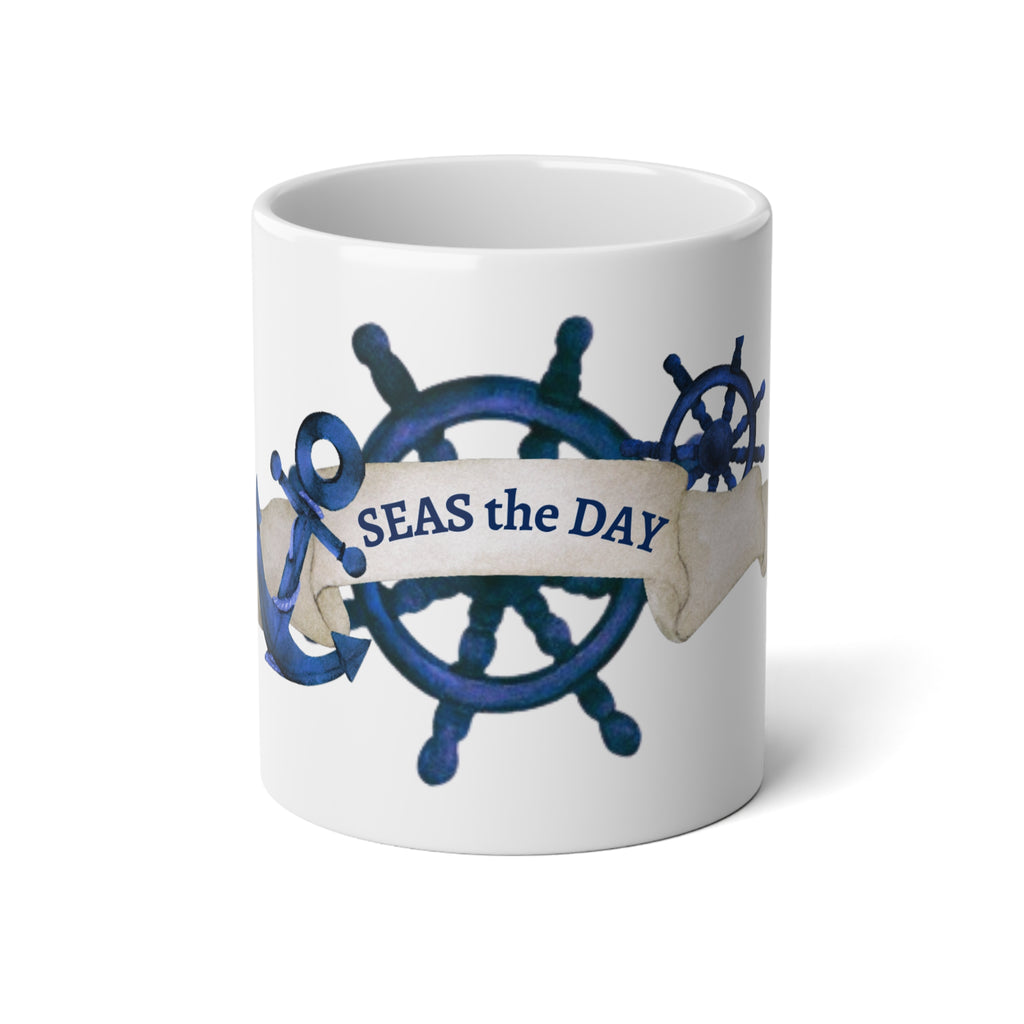 SEAS the DAY Nautical Coffee Mug