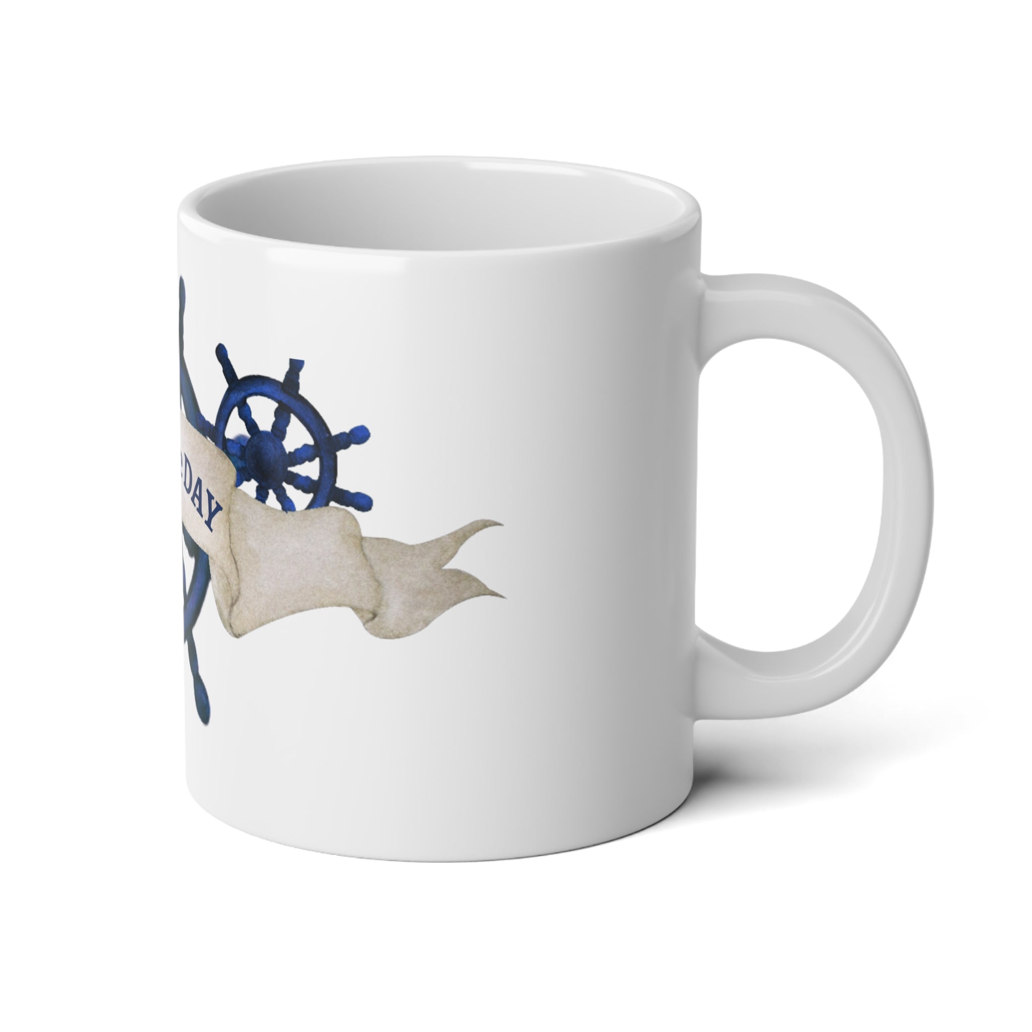 SEAS the DAY Nautical Coffee Mug