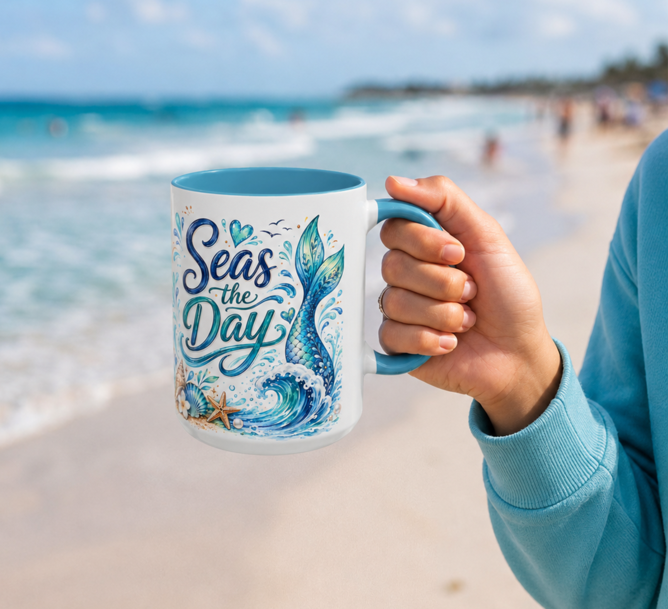 Seas the Day Coffee Mug