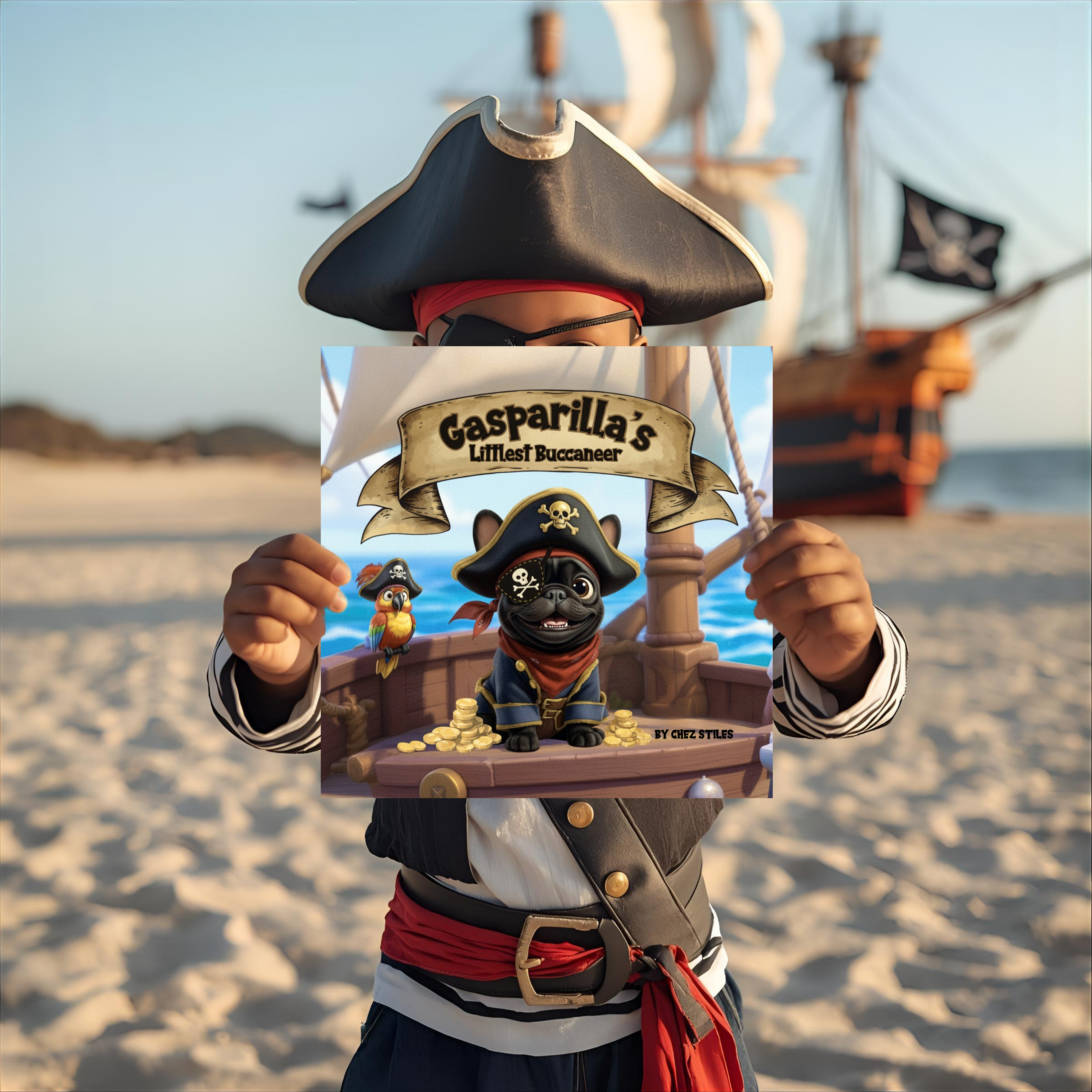 Gasparila's Littlest Buccaneer 8 x 8 Hardcover Story Book