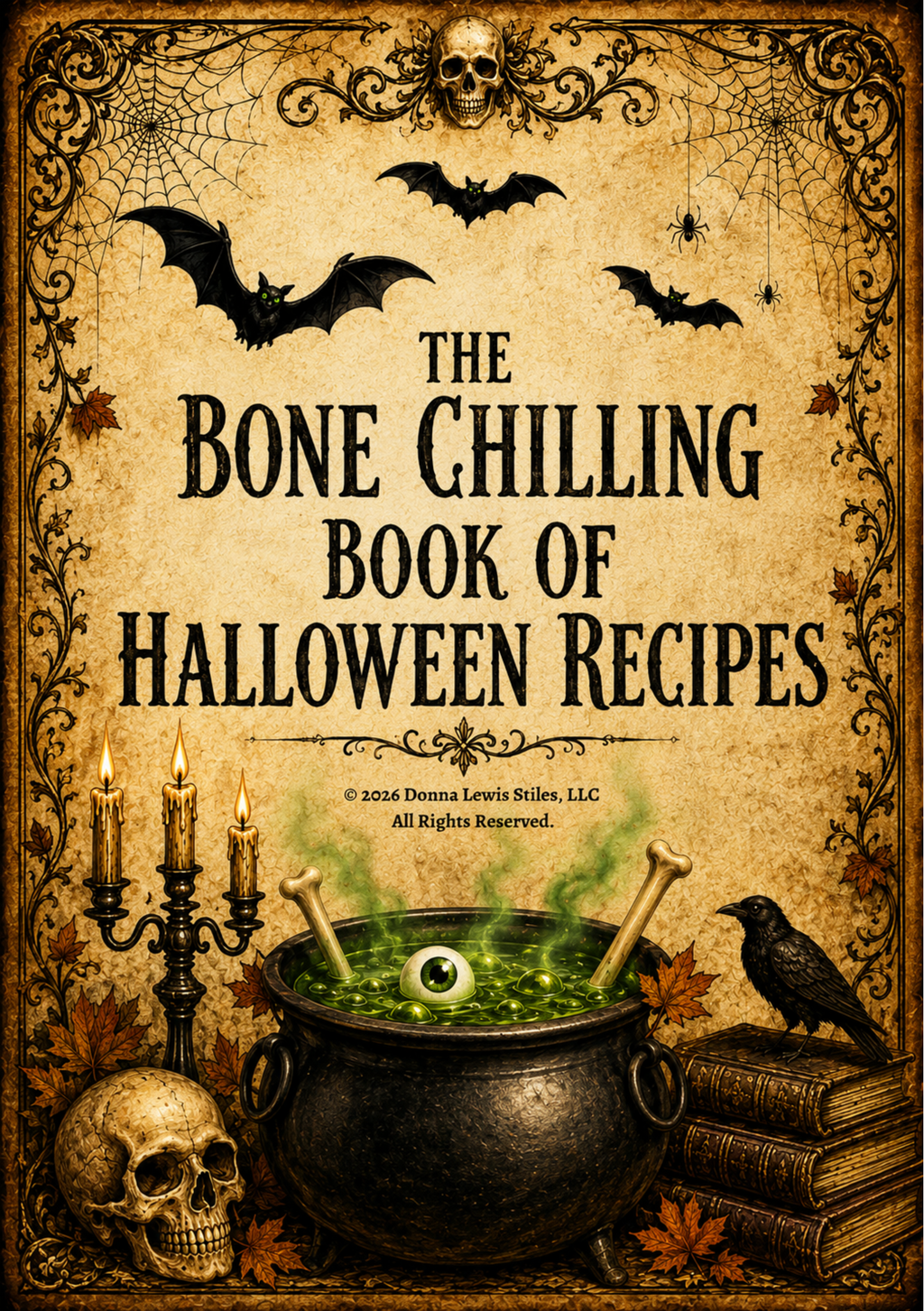 Seaside Halloween Recipe Soft Cover Book